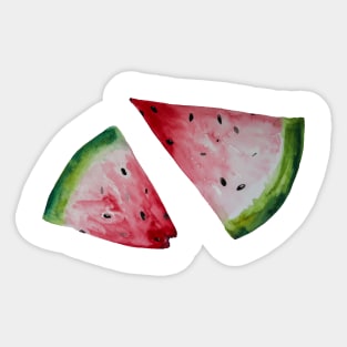 Juicy Watermelon Slices Sticker